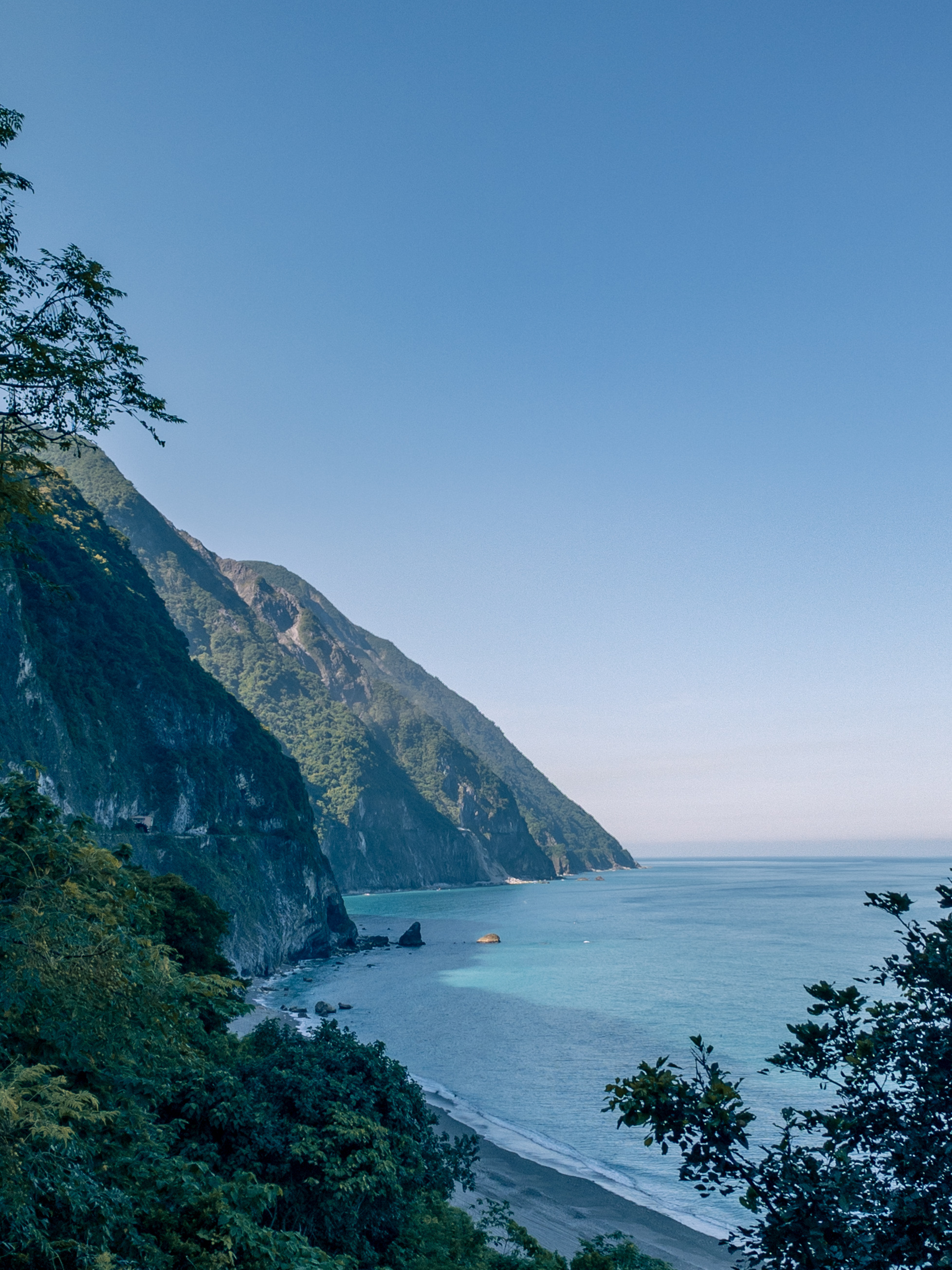 Qingshui Cliffs coastline, Taiwan